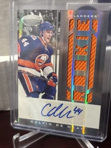 2011-12 Panini Certified #173/299 Calvin De Haan #252 Rookie Auto RC - Picture 1 of 5