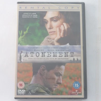 Atonement (DVD, 2007) NEW Rental Copy Version Keira Knightley James McAvoy - Image 1 of 4