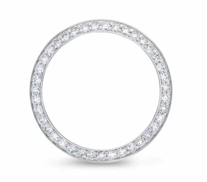 Juego de cuentas de 0,85 quilates para dama bisel de diamantes para Rolex 26 mm Datejust, President WG - Imagen 1 de 6