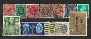 GREAT BRITAIN, 11 VARIOUS, USED - Picture 1 of 1