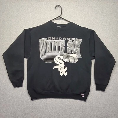 Sudadera De Colección 1991 Logo 7 Chicago White Sox Negra Nuevo Logo Para Hombre Grande L Foto 1 de 4