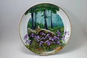 1981 Royal Windsor Wildflowers of South Birdsfoot Violet Fox Plate VIII #3713 - Bild 1 von 9