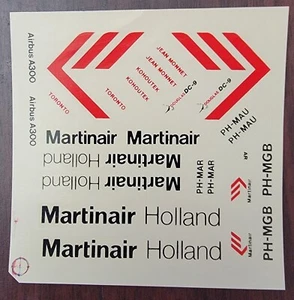 1/144 - JET SET DECAL - MARTINAIR HOLLAND AIRLINES - DC-10-30 - JS-20 - #1 - Imagen 1 de 5
