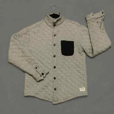 Ezekiel grey medium quilted shirt - Image 1 of 3