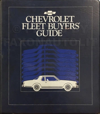 1979 Chevy Fleet Guia do Comprador Distribuidor Opções de Álbum Estofado Colorido Showroom - Imagem 1 de 2