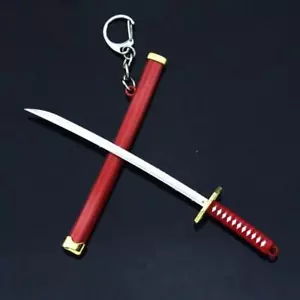 Mini Katana Japanisch Samurai Schwert Umschlag Brieföffner mit Schlüsselanhänger Ständer - Bild 1 von 22