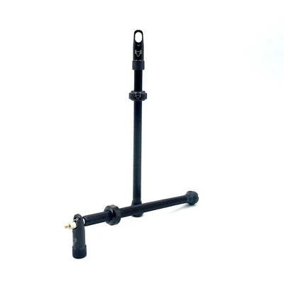 Hold Fast Cycling 80mm Black Tubeless Presta Alloy Valves