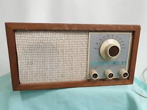 Vintage KLH Model Twenty One 21 FM Radio, Turns On. For Parts Or Repair - Picture 1 of 13