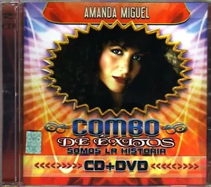 AMANDA MIGUEL Colleccion Combo De Exitos CD + DVD New Original Grandes Canciones - Picture 1 of 4