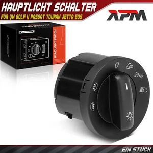 Luz Principal Interruptor para VW Golf V Passat Touran Jetta EOS Caddy 1K 3C 1T - Imagen 1 de 8