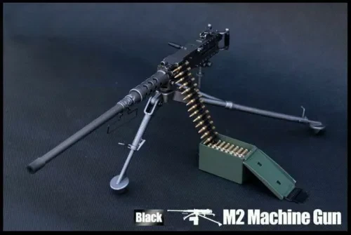 ZY Toys 1/6 Scale US M2 Heavy Machine Gun W/ Metal Bullet Chain Version