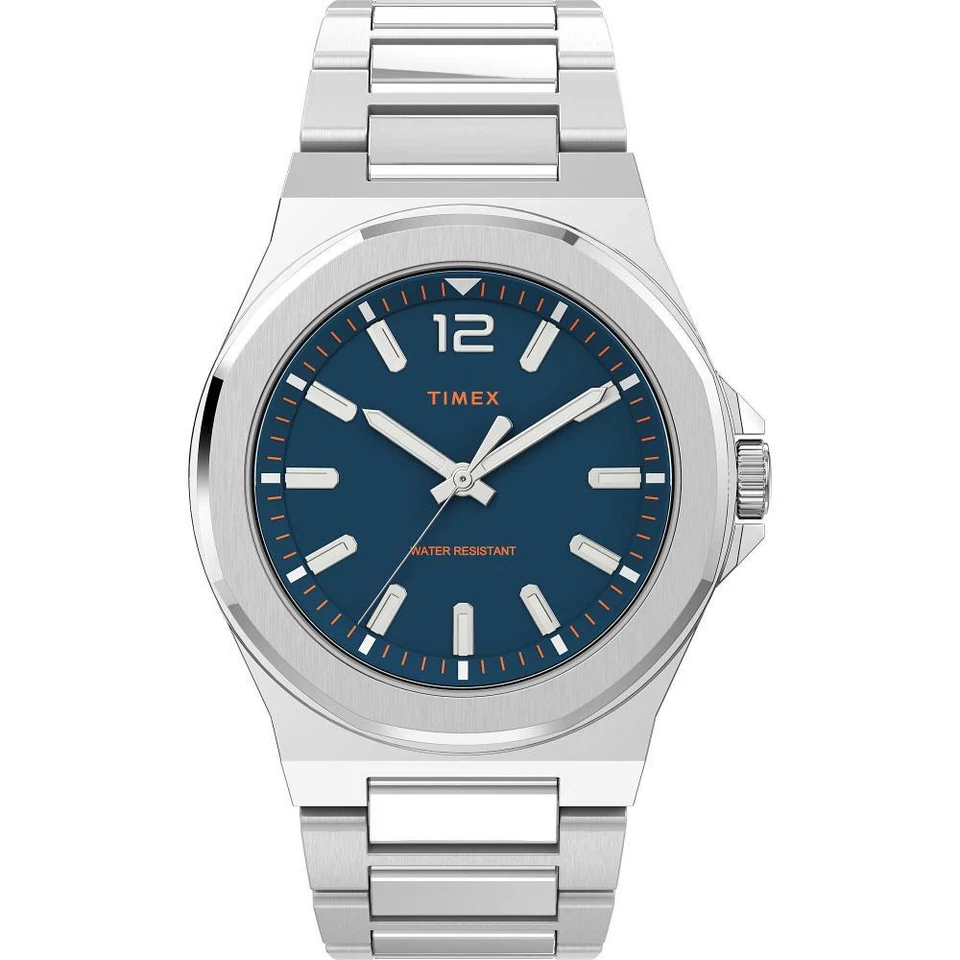 Reloj de Hombre TIMEX ESSEX TW2V02000 Acero Inoxidable Azul - Imagen 1 de 1