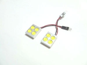 LED PER AUTO E NON 6500K DC12V COPPIA - Picture 1 of 1
