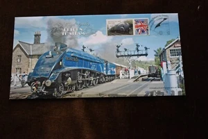 2017 BFDC Bradbury Cover, Sir Nigel Gresley, Return to Steam, Train, Rail - Picture 1 of 2