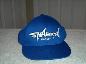 Sharks Baseball, Blue, 7D5, Baseball Cap, Good Condition - Picture 1 of 6