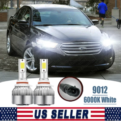 Kit de bombilla de faros LED para Ford Taurus 2013-2019 2X 6000K actualización haz alto/bajo Foto 1 de 4