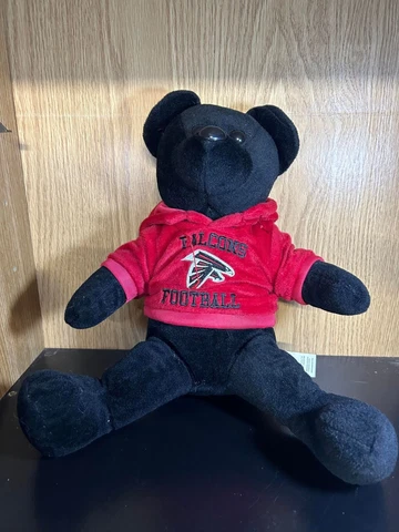 Atlanta Falcons Football Plush Bear w/Hoodie Forever Collectibles Stuffed Toy Cover