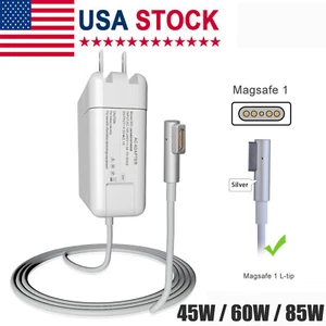 L type AC Power Adapter Charger for MacBook Air Pro A1172 A1244 A1370 A1269 1184 - Picture 1 of 41