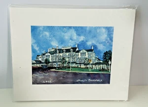 Impresión artística mate de Sue McNulty de recuerdos de vacaciones de Disney Boardwalk Resort - Imagen 1 de 1