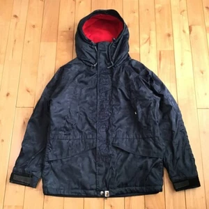 BAPE Jacquard camo hoodie snowboard jacket A Bathing Ape Size M - Picture 1 of 10