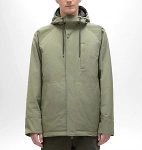 Aspesi F/W 24-25 'Kai' Insulated Technical Fabric Short Hooded Parka L New - Picture 1 of 12