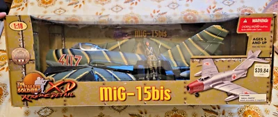 2006 Ultimate Soldier XD 1:18 MiG-15bis NIB Camo 21st Century Toys - Image 1 of 4
