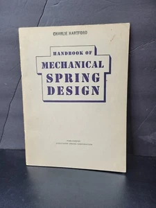 1950 Handbuch des mechanischen Federdesignbuches - Bild 1 von 7