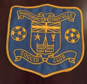 Parche del club de fútbol de Canadá Whitchurch Stouffville Ontario de 1980 - Imagen 1 de 2