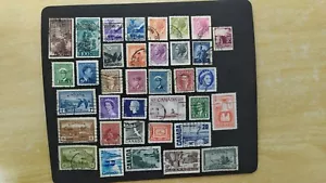 58 Stamps around the world 1937-1977.Commemorative.Collectibles.Beautiful colors - Picture 1 of 6