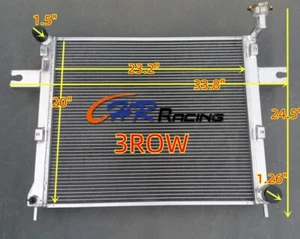 3R Aluminum Radiator For 2006-2010 Jeep Grand Cherokee&Commander 3.7 4.7 6.1 5.7 - Picture 1 of 8