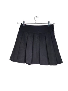 Bienzoe Pleated School Girl Uniform Skirt in Black Size 14 - Picture 1 of 7