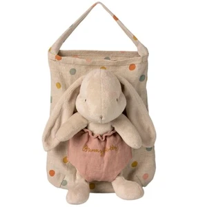 Maileg Soft Bunny with Bag Holly - Picture 1 of 11