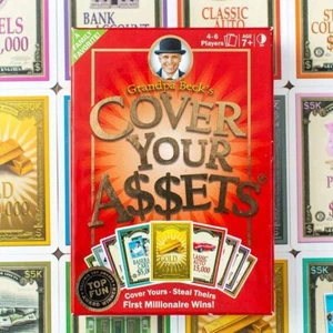 Grandpa Beck's Games Cover Your Assets Card Game Card Game Family Funny New - Picture 1 of 6