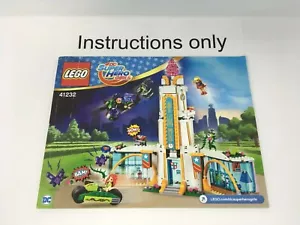 SOLO istruzioni LEGO 41232 DC Super Hero Girls High School; senza mattoncini/parti - Foto 1 di 3