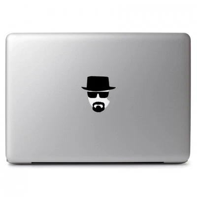 Walter White Breaking Bad Decal Sticker for Macbook Laptop Tablet iPad Car Wall - Image 1 of 4