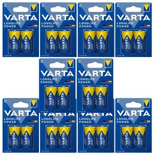 20 x VARTA 4914 Batterien Baby C, LR14, Alkaline, Longlife Power 1.5V - Bild 1 von 2