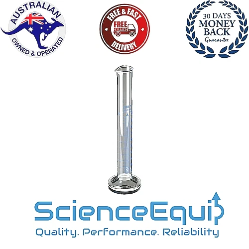 Kit de Cilindro de Medición, Vidrio Borosilicato Premium, Graduado 5ml x 4 Foto 1 de 1