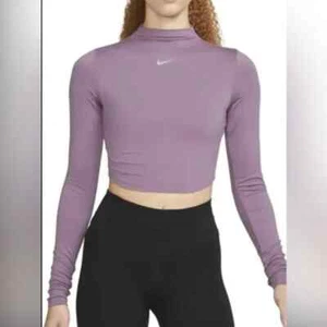 Nike Womens Dri-Fit Top Purple Size XL - Picture 1 of 1