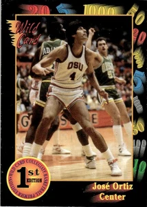 1991-92 Wild Card Jose Ortiz Oregon State Beavers #112 - Picture 1 of 2