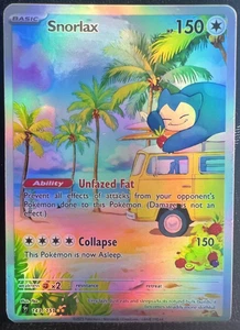 Pokemon Fanart Snorlax Card - Picture 1 of 6