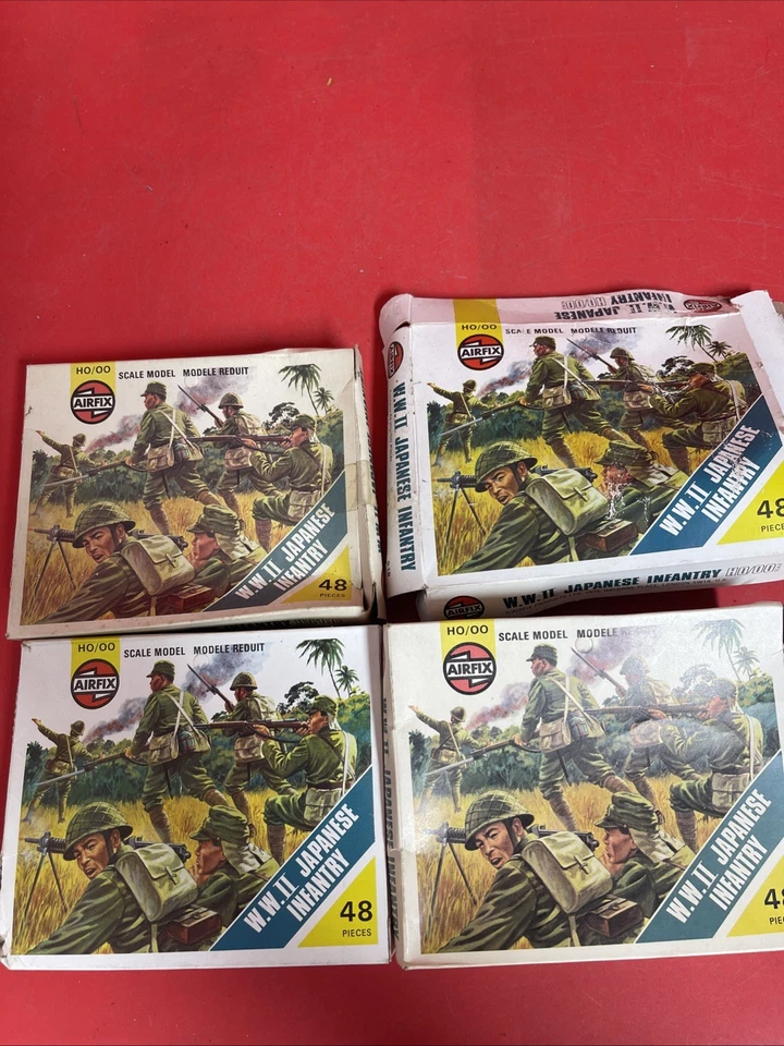 De colección 1975 Airfix Segunda Guerra Mundial Infantería Japonesa #01718-7 S18.  #29 Foto 1 de 4