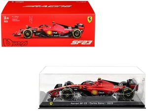 1/24 Bburago Formel F 1 Ferrari SF-23 #55 Carlos Sainz rot 26808 - Bild 1 von 1