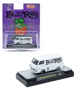 Dodge A100 1964 furgoneta panel M2 1:64 Rat Fink Ed Roth colaboración 31500-MJS85-6B - Imagen 1 de 4