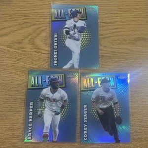 Lotto Topps Chrome ALL ETCH 2025 (3) Shohei Ohtani/Harper/Seager - Foto 1 di 2