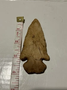 Super Fine 4 1/16" Dovetail Point Ohio Co. Kentucky artefatto senza punte di freccia COA - Foto 1 di 5