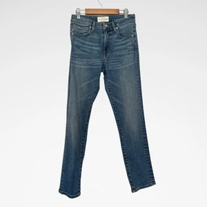 SLVRLAKE Lou Lou Slim Leg Mid Rise Medium Wash Blue Jeans 26 waist - Picture 1 of 7