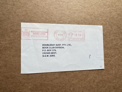 Australia Medical Meter Cover (106) +1984 Resuscitation Saves Lives +RLSS Ad - Image 1 of 2