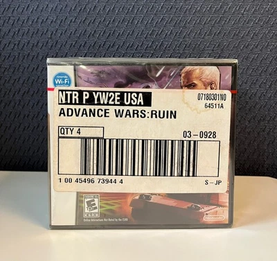 Nintendo DS Advance Wars: Days of Ruin (SEALED 4 Pack) - Image 1 of 4