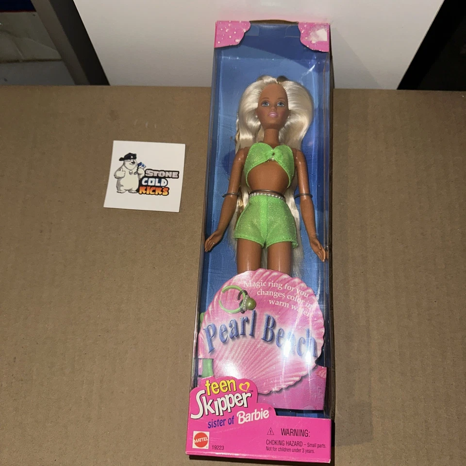 Pearl Beach Teen Skipper Sister of Barbie Doll From Mattel 1997 T1240