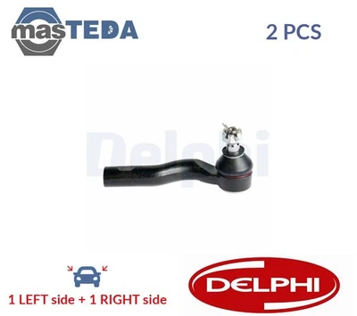 TA6419 TRACK ROD END RACK END PAIR FRONT DELPHI 2PCS NEW OE REPLACEMENT - Image 1 of 4